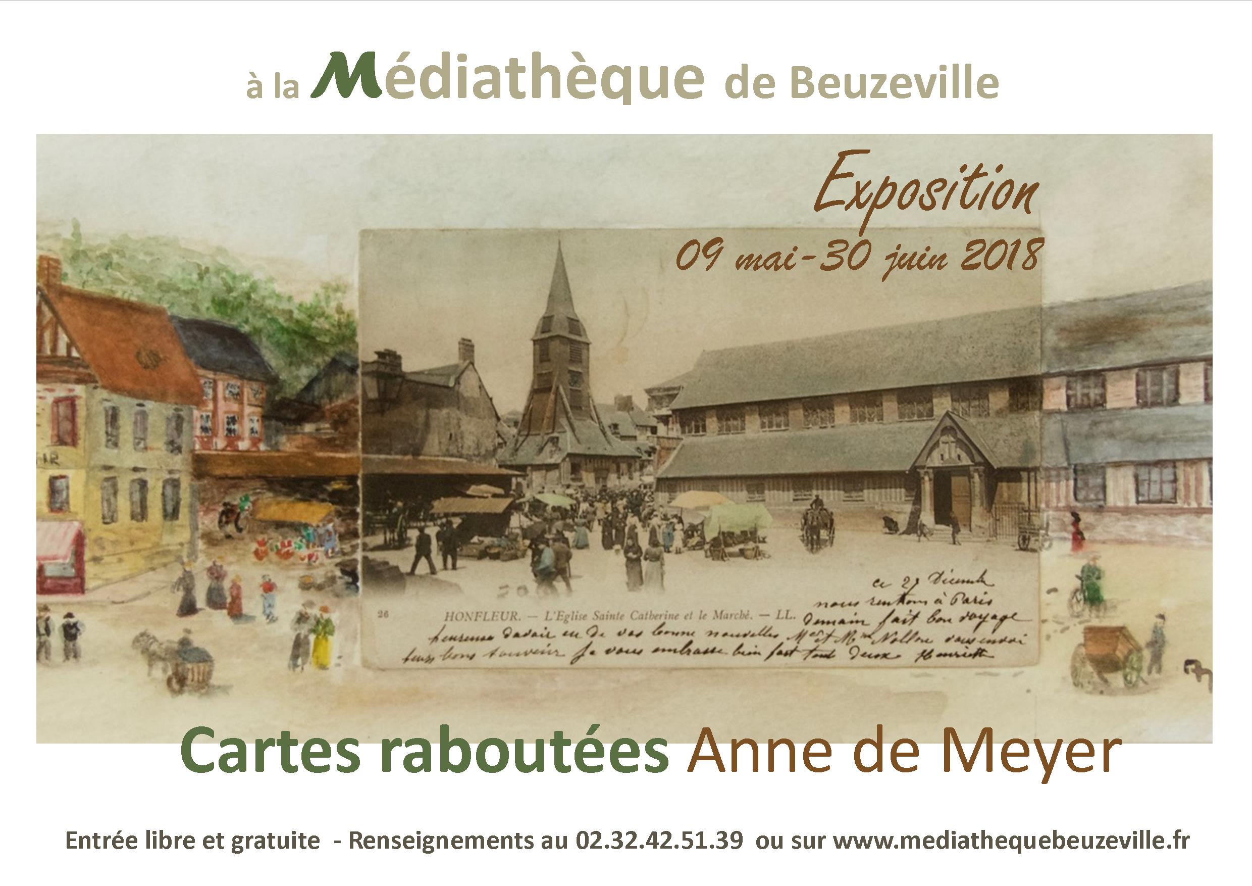 Beuzeville - Exposition Les Cartes Raboutées