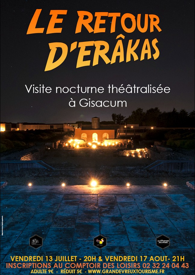 Gisacum visite été 2018 Evreux tourisme.fr