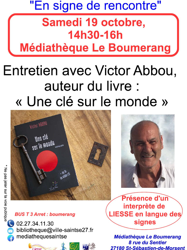 Rencontre Dédicace St Sébastien