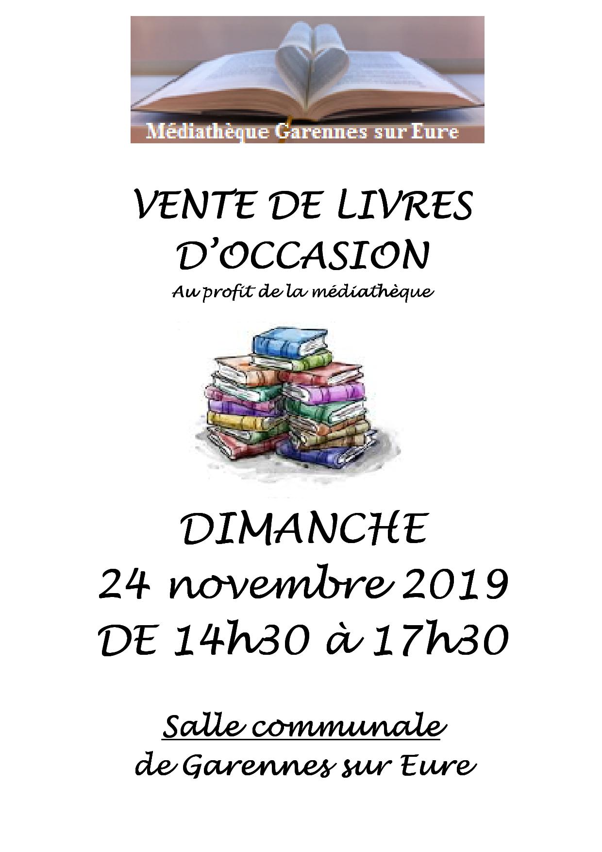 vente livres 2019 Affiche
