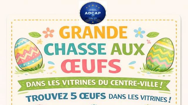 01-06.04_Grande chasse aux oeufs ADCAP - vitrines du centre-ville (visuel)