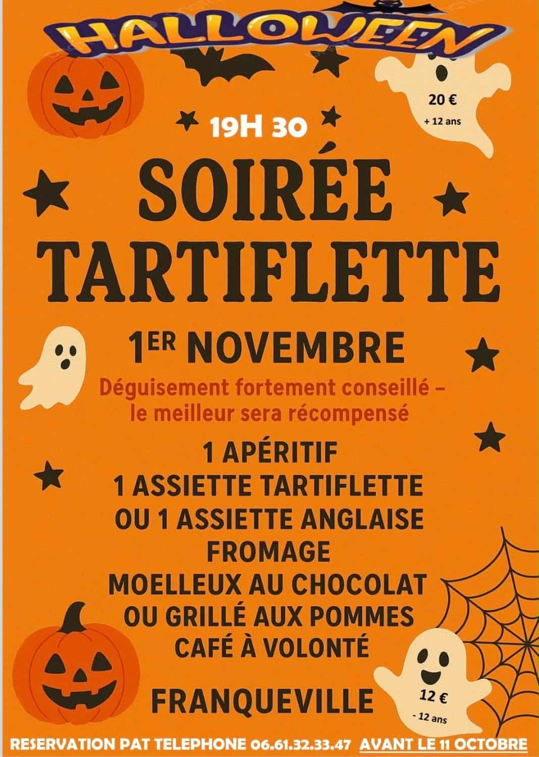01.11_soirée halloween tartiflette - Franqueville