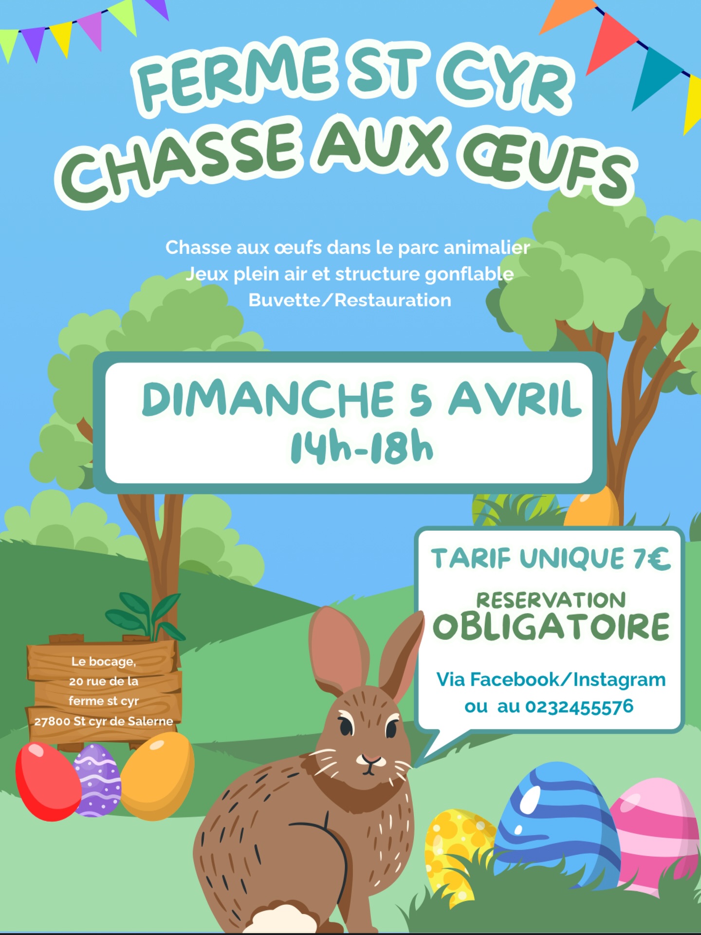 05.04_chasse aux oeufs - Ferme St Cyr - St Cyr de Salerne