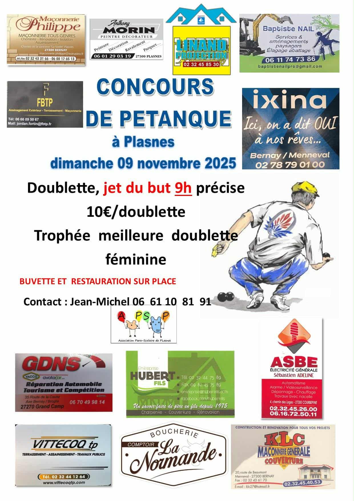 09.11_concours de pétanque - Plasnes