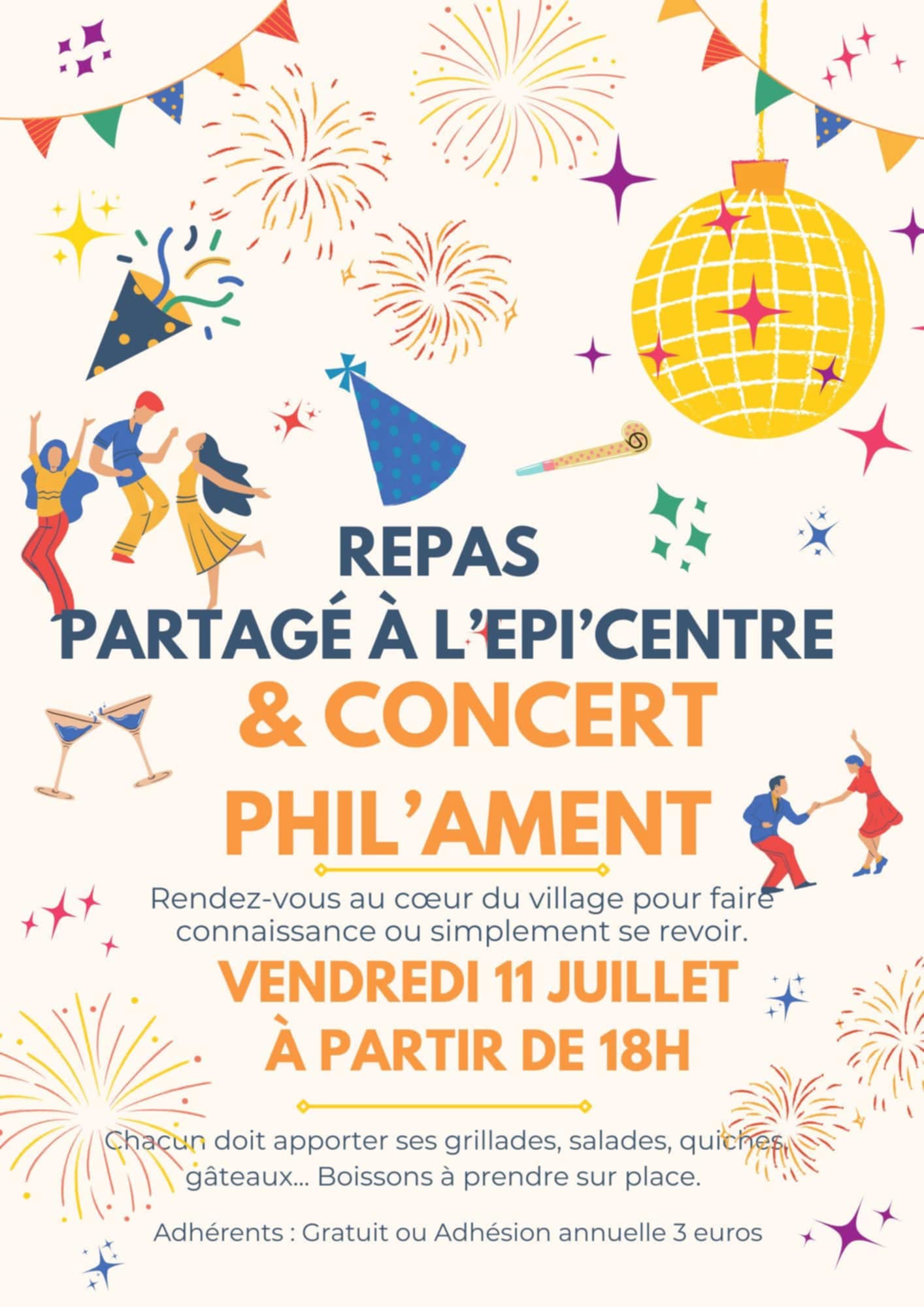 11.07_repas partagé et concert - L'Epi'Centre - La Neuville du Bosc
