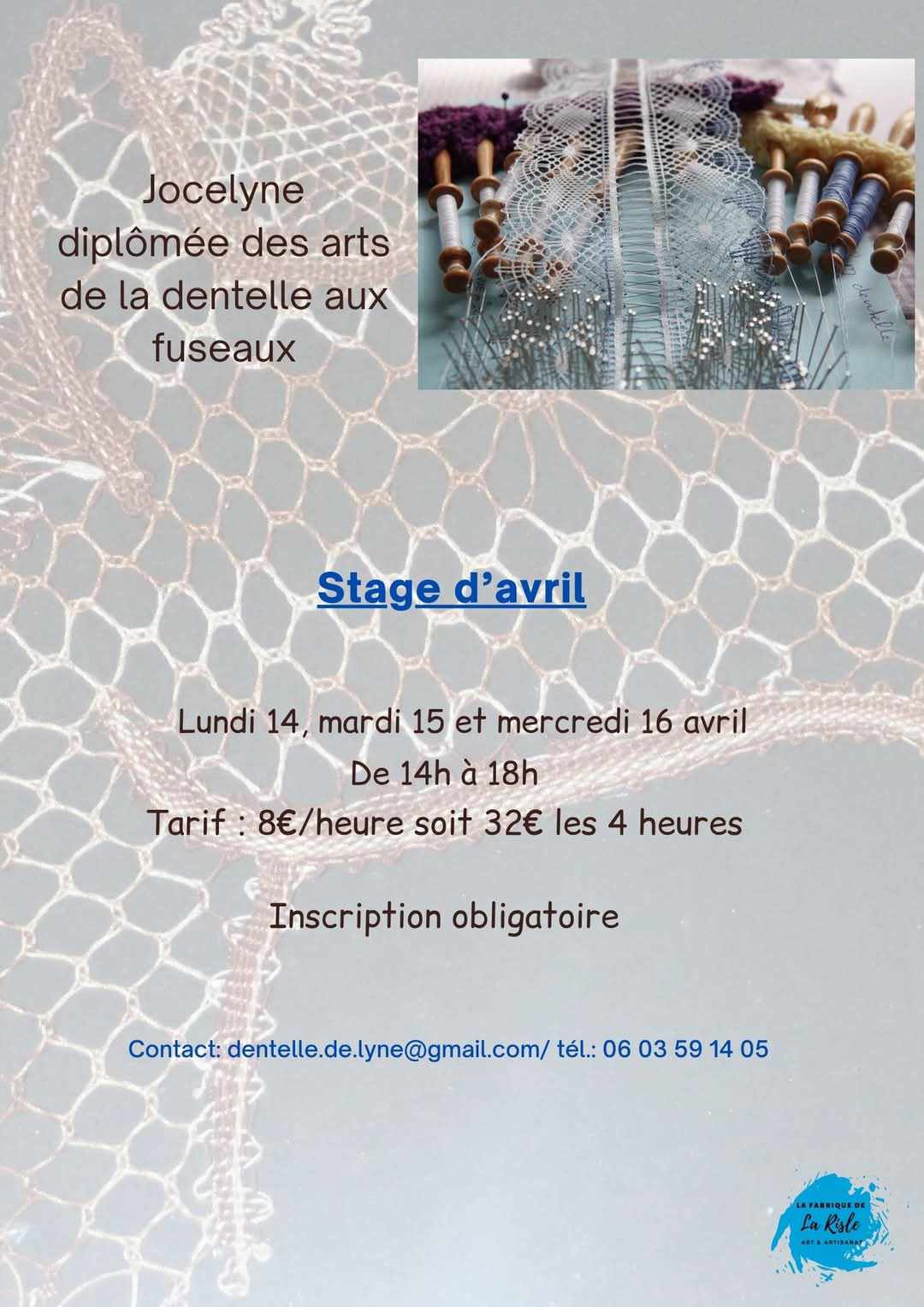 14-16.04_Stage dentelle aux fuseaux - Fabrique de la Risle - BLR