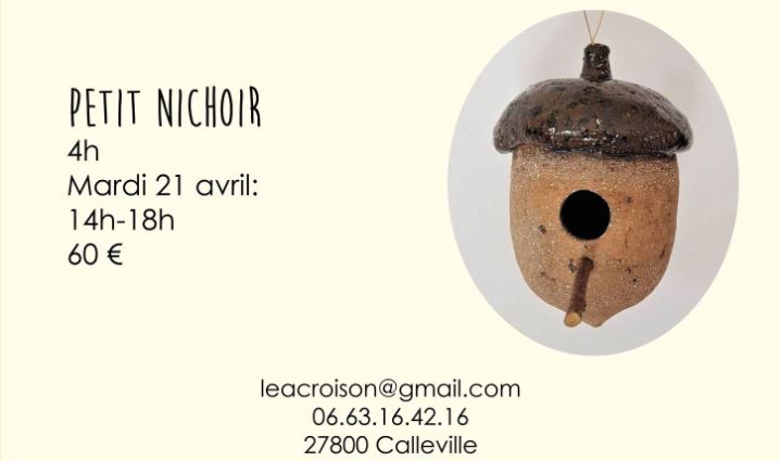 15,21.04_ateliers céramique Léa Croison - Calleville (nichoir)