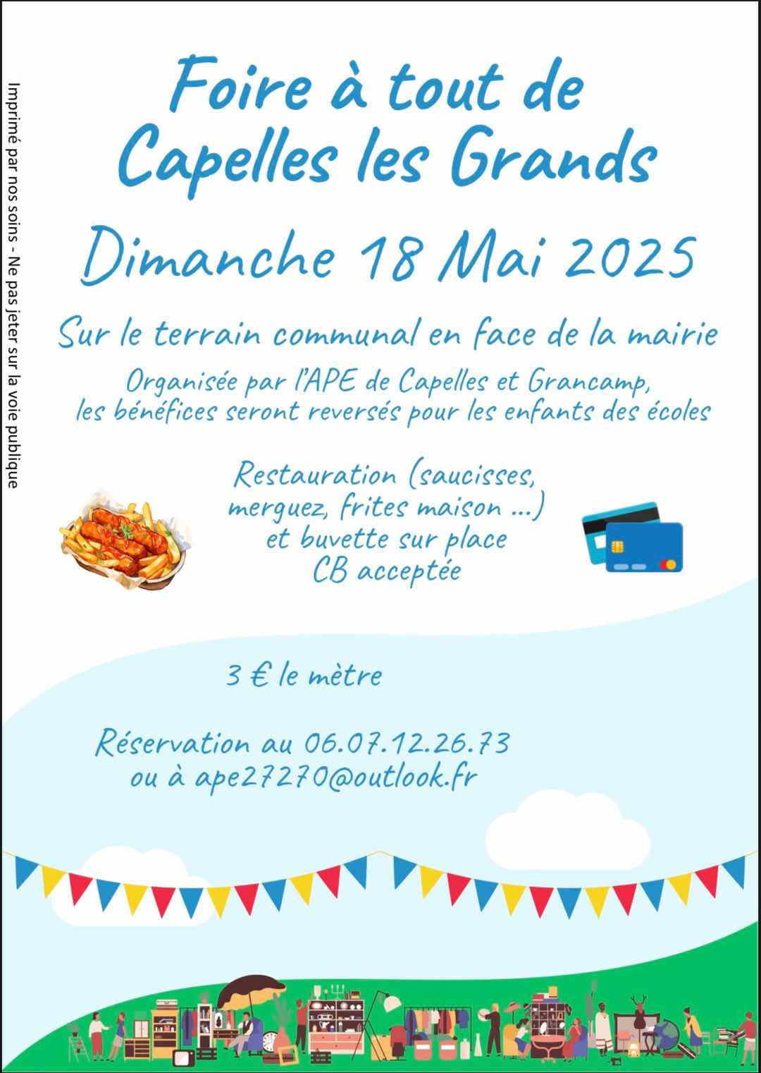18.05_foire à tout - Capelle-les-Grands
