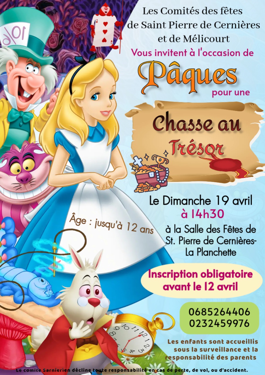 19.04_Chasse au trésor (Pâques) - St Pierre de Cernières