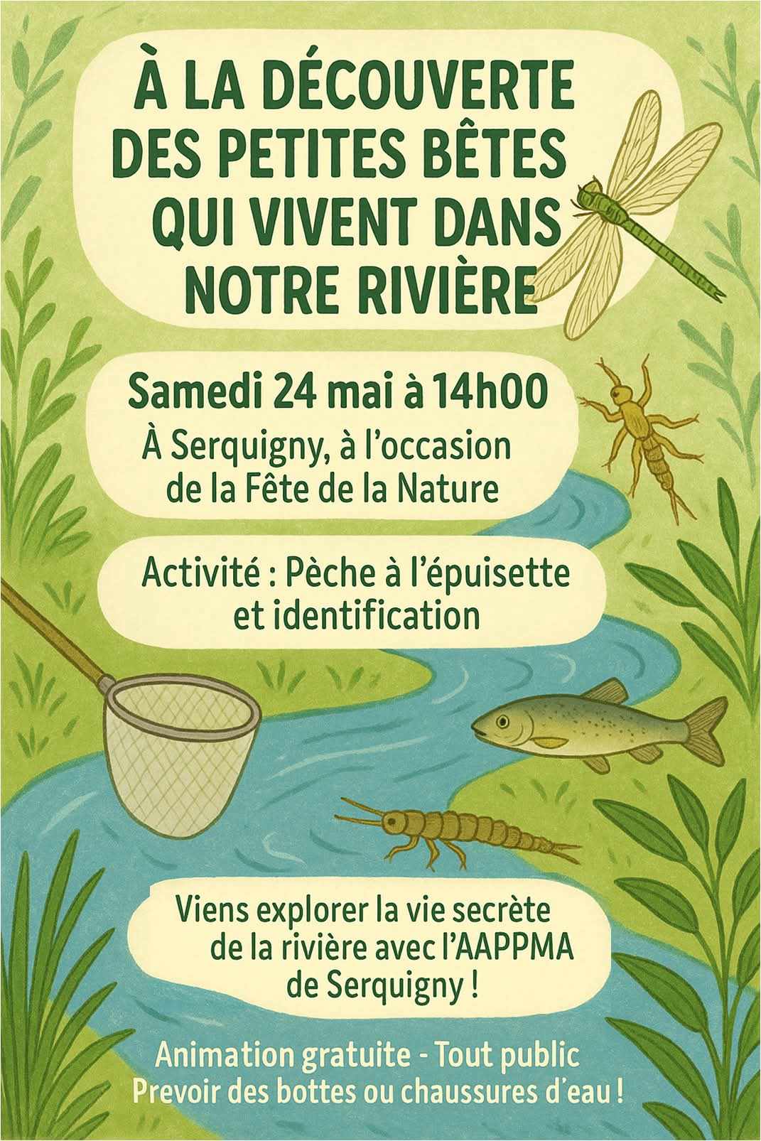 24.05_animation AAPPMA - étang - Serquigny