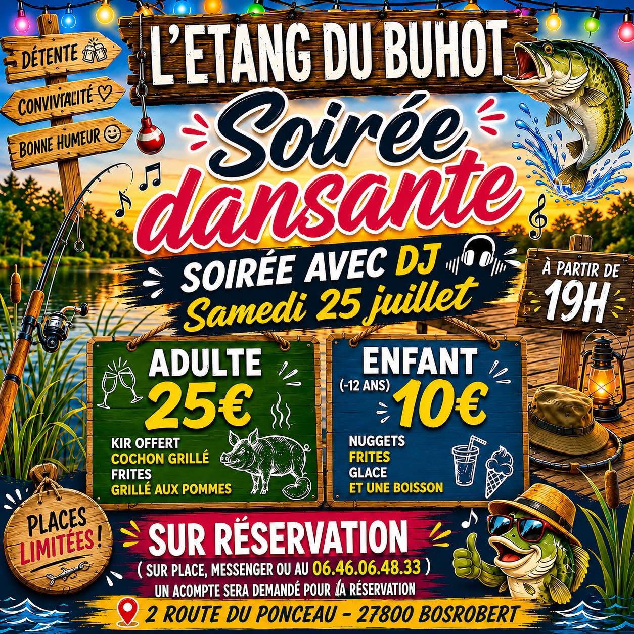 25.07_soirée dansante - L'Etang du Buhot - Bosrobert