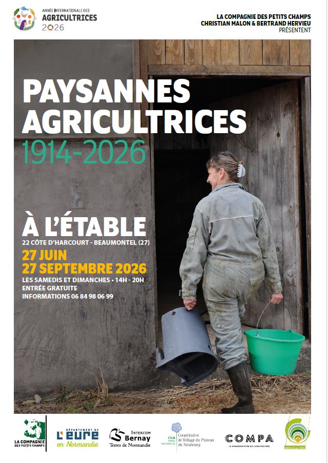 27.06-27.09_expo 'Paysannes agricultrices 1914-2026' - L'Etable - Beaumontel
