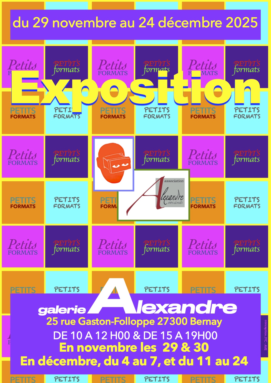 29.11-24.12_expo 'Petits formats' - Galerie Alexandre