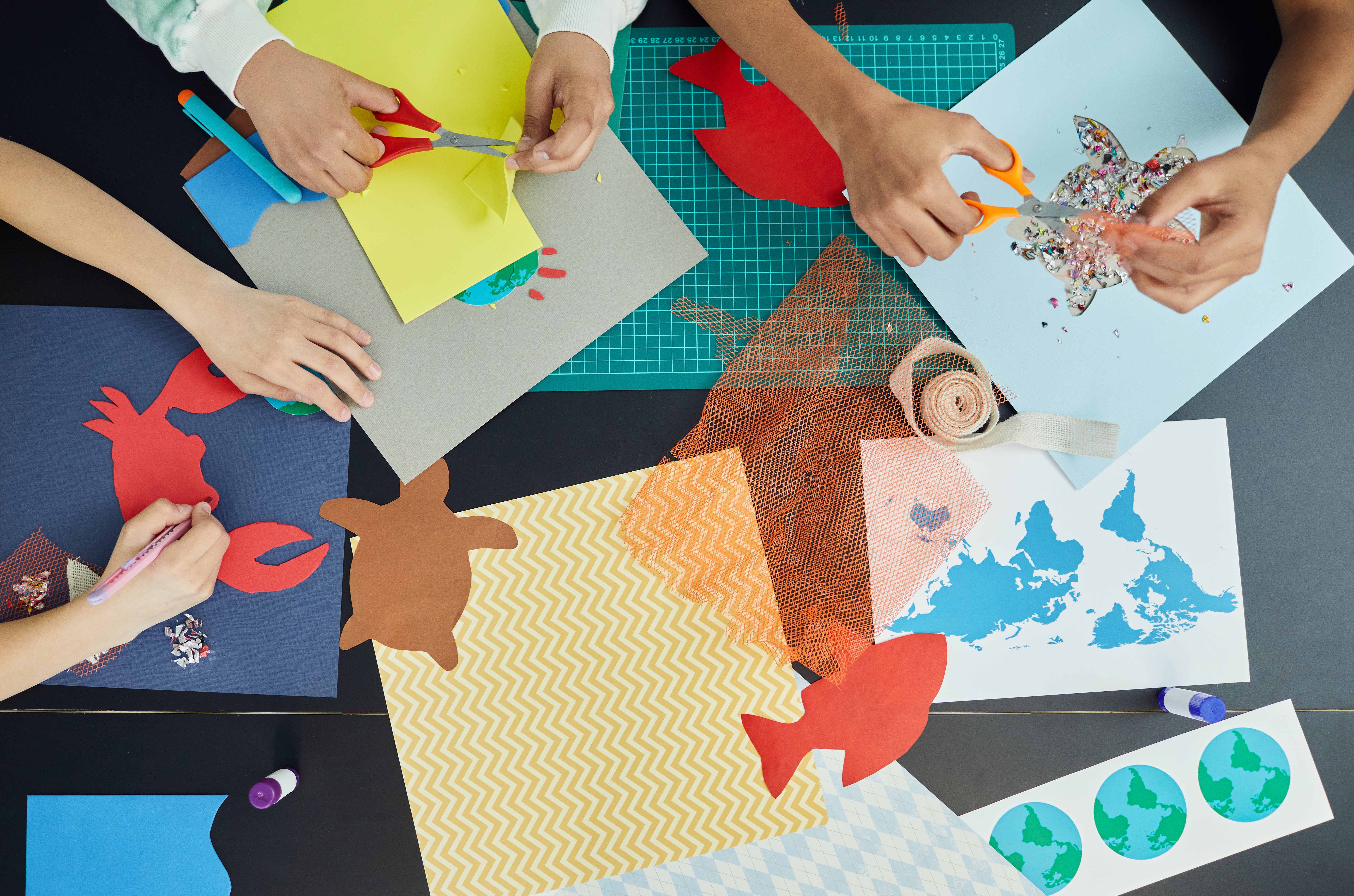 Atelier créatif (pexels)