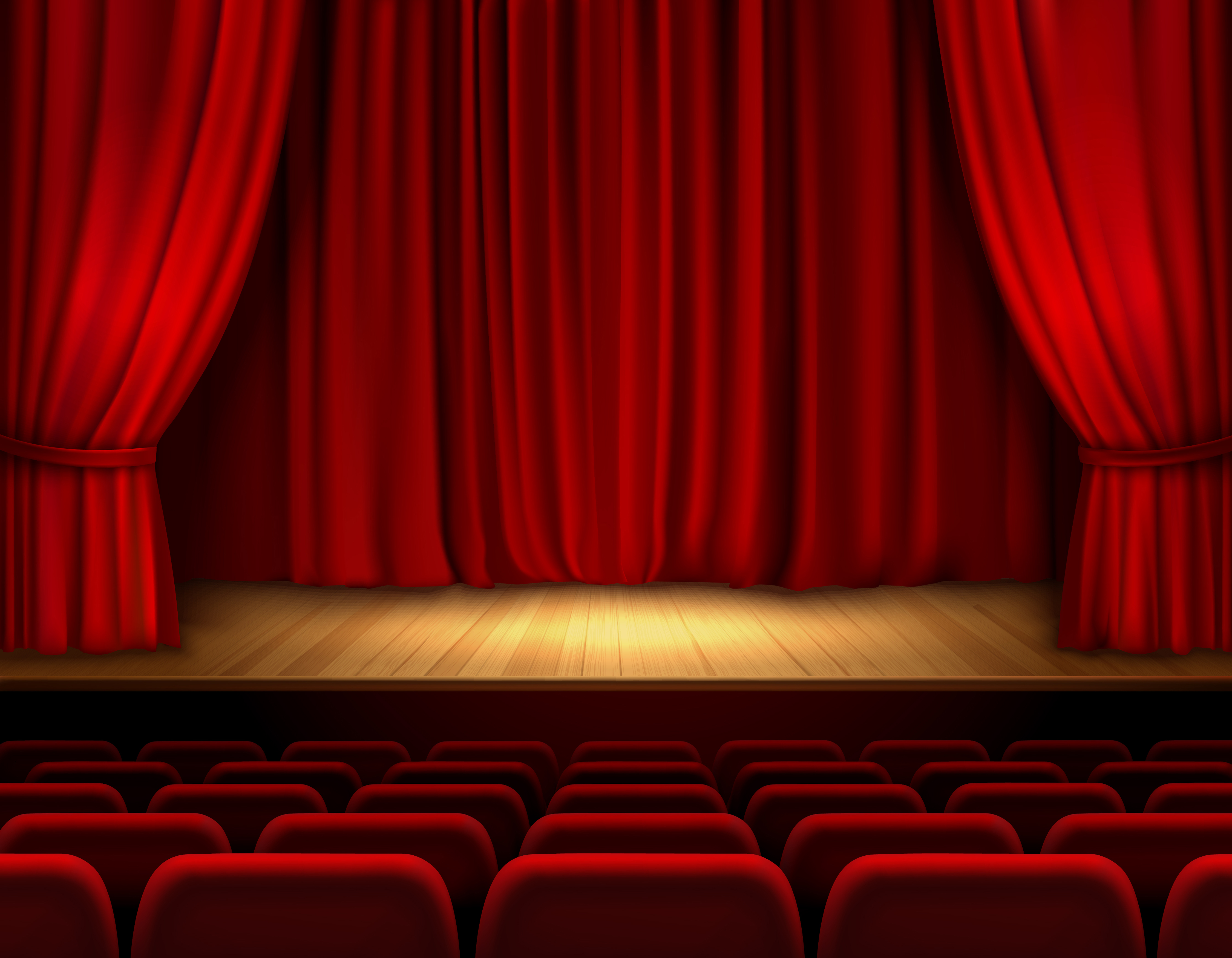 Theater stage background