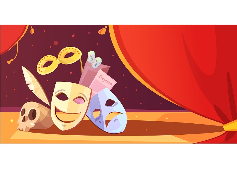 Theatre Props Illustration