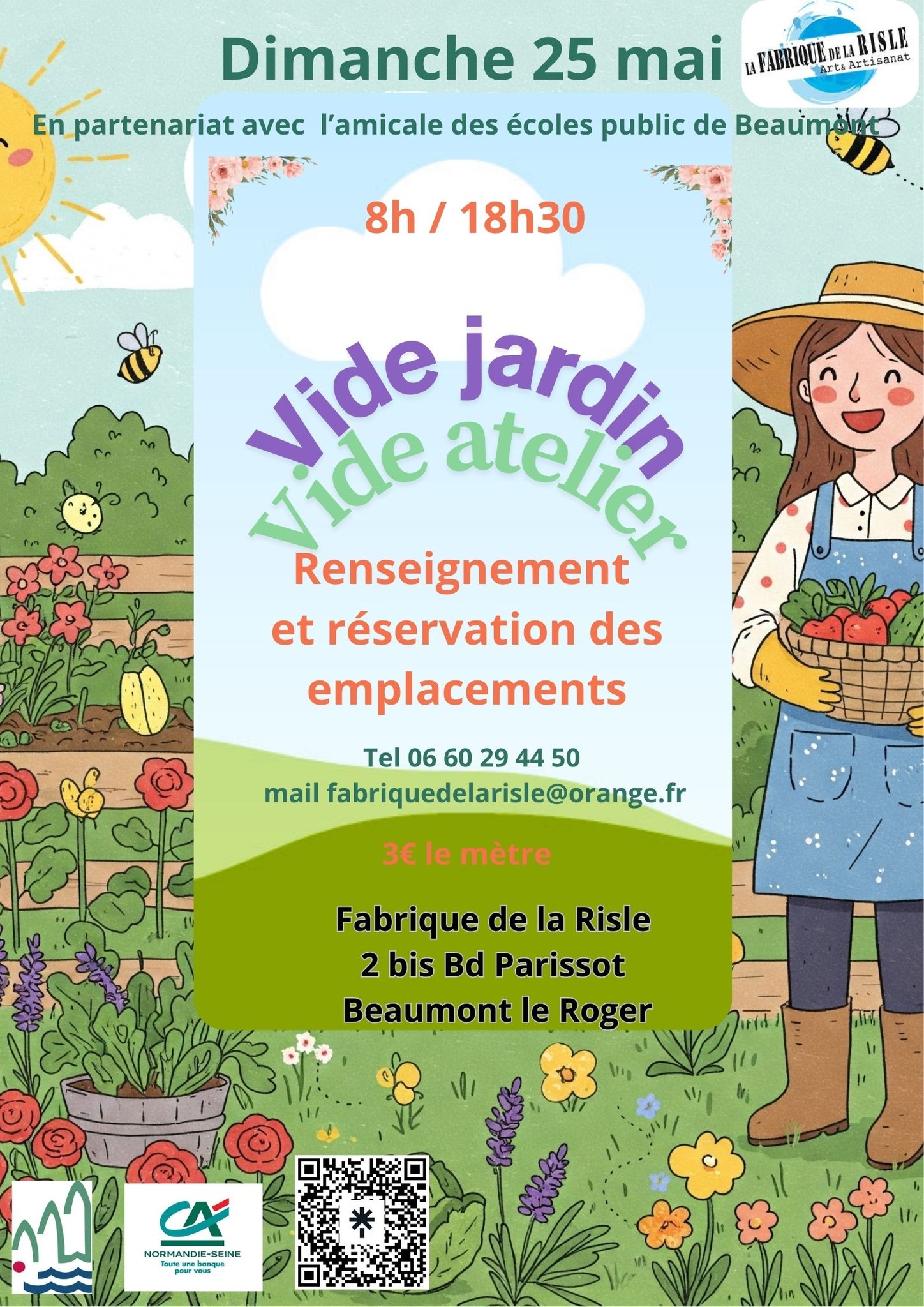 Vide jardin vide atelier La fabrique de la risle