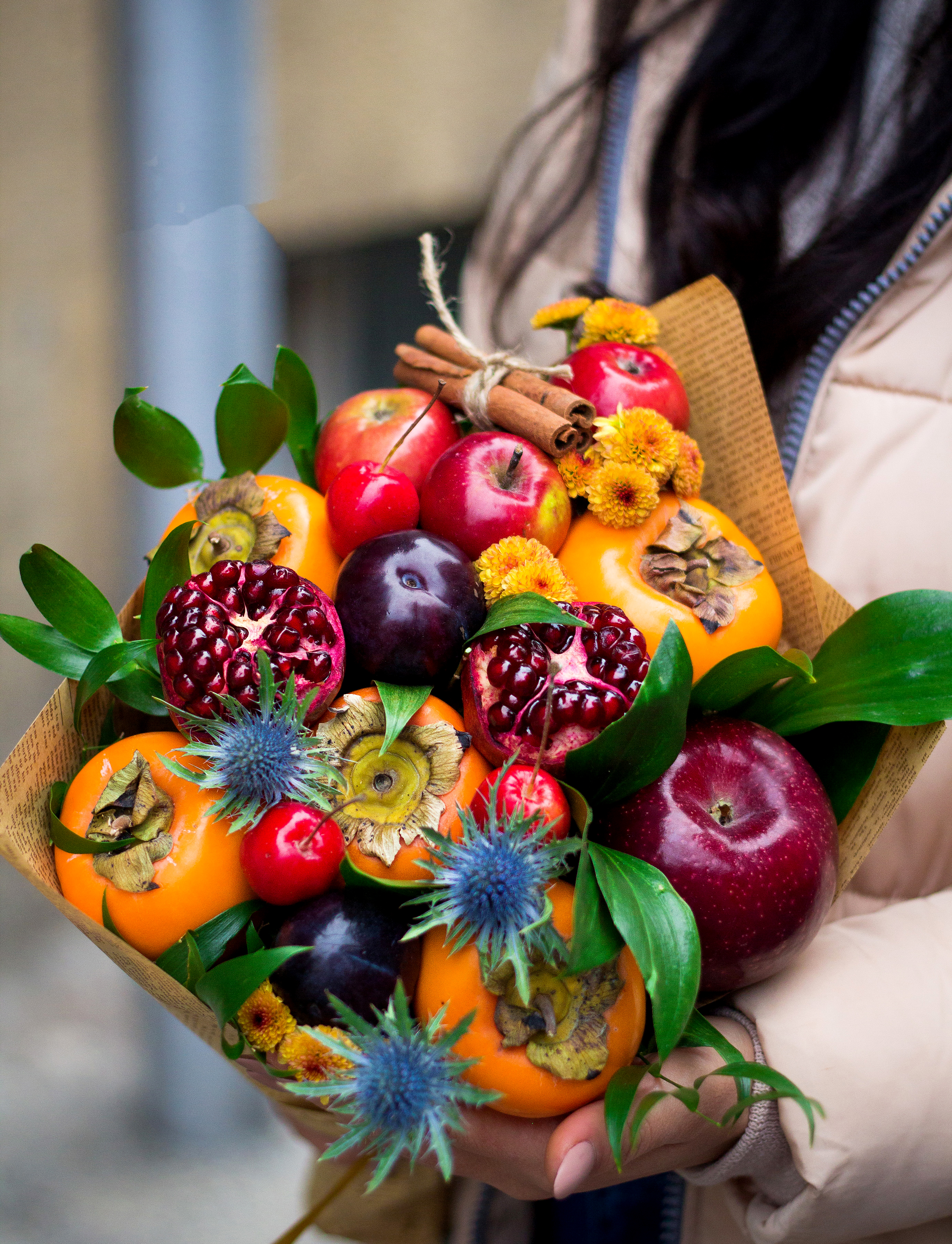 bouquet de fruits et légumes (freepik)