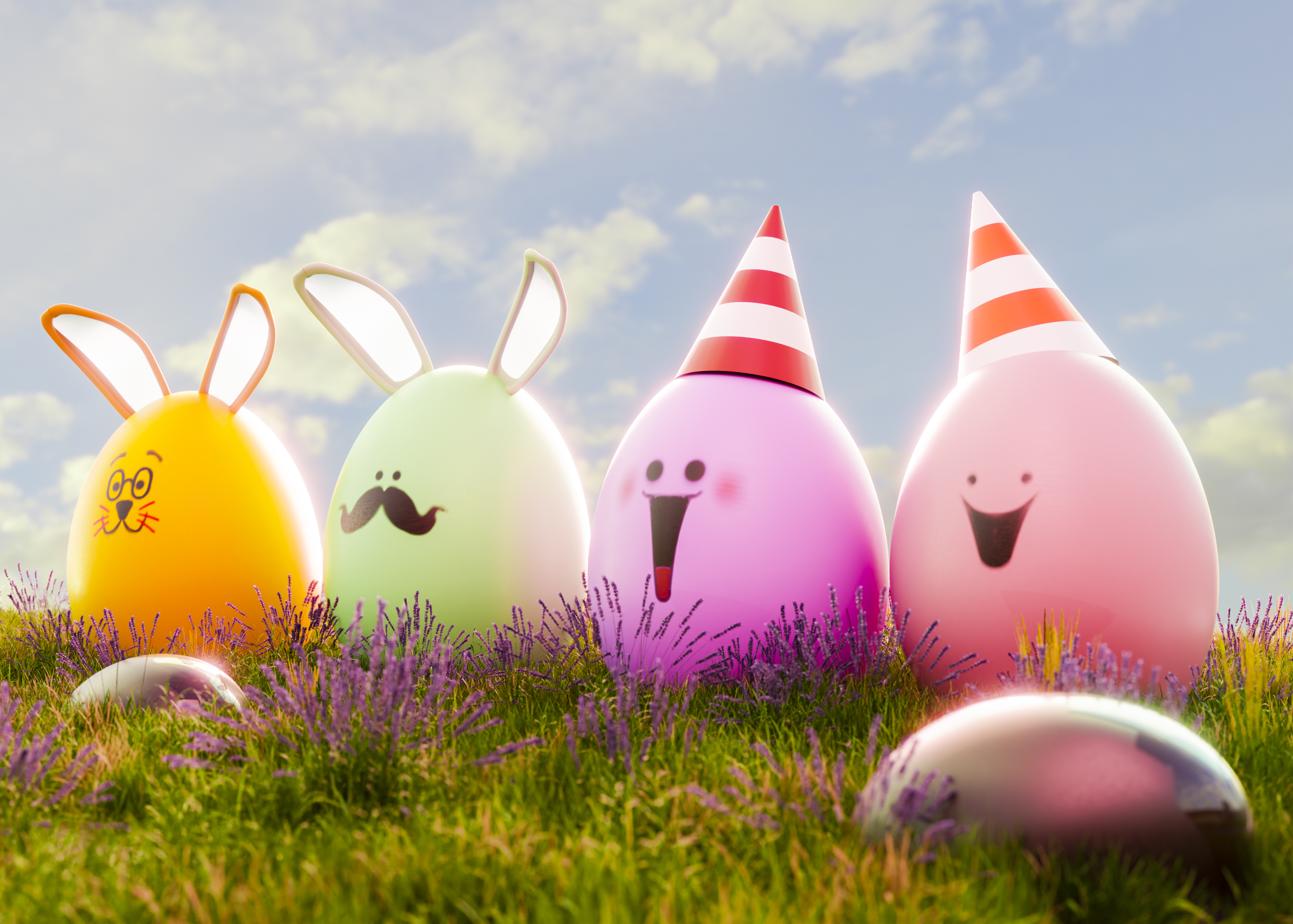 chasse aux oeufs Freepik