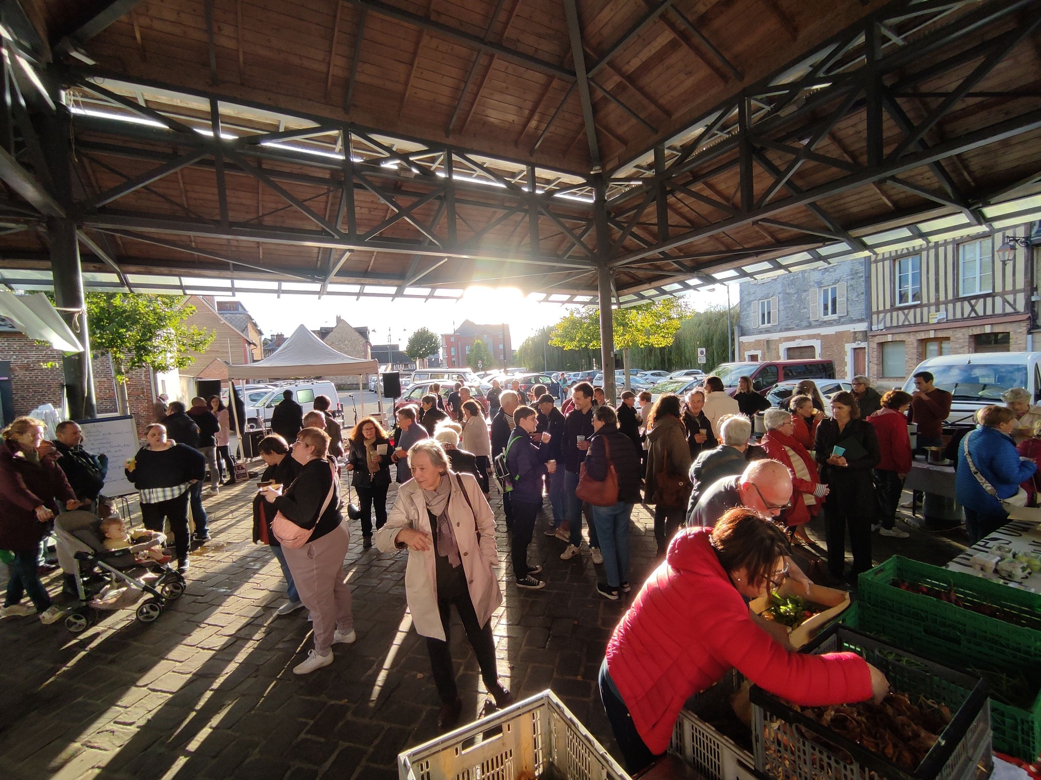 photo fête de la soupe amap